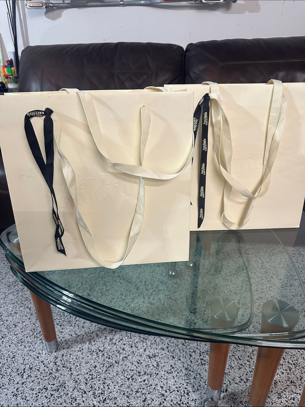 Vintage Jean Paul Gaultier JPG Designer Shopping Gift Bags – Set of